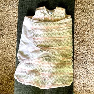 HALO 100% Cotton Sleepsack Swaddle, 3-Way Adjustable Wearable Blanket Newborn-3M